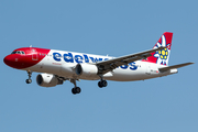 Edelweiss Air Airbus A320-214 (HB-IJW) at  Gran Canaria, Spain