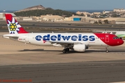 Edelweiss Air Airbus A320-214 (HB-IJW) at  Gran Canaria, Spain