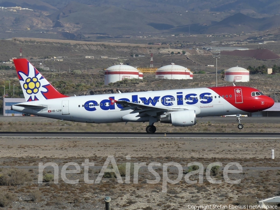 Edelweiss Air Airbus A320-214 (HB-IJW) | Photo 269247