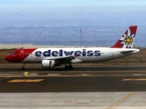 Edelweiss Air Airbus A320-214 (HB-IJW) at  Tenerife Sur - Reina Sofia, Spain