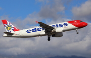 Edelweiss Air Airbus A320-214 (HB-IJW) at  Tenerife Sur - Reina Sofia, Spain