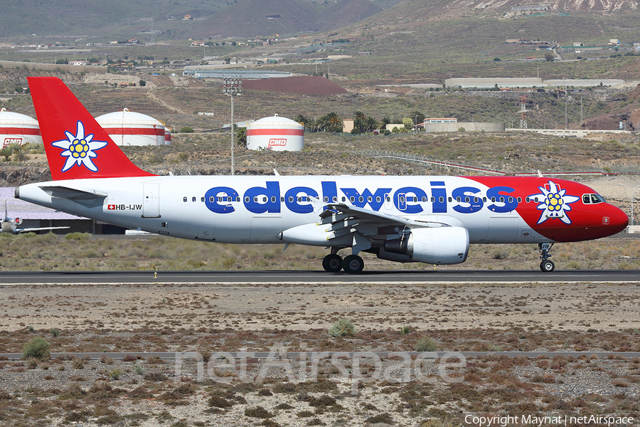 Edelweiss Air Airbus A320-214 (HB-IJW) | Photo 384159