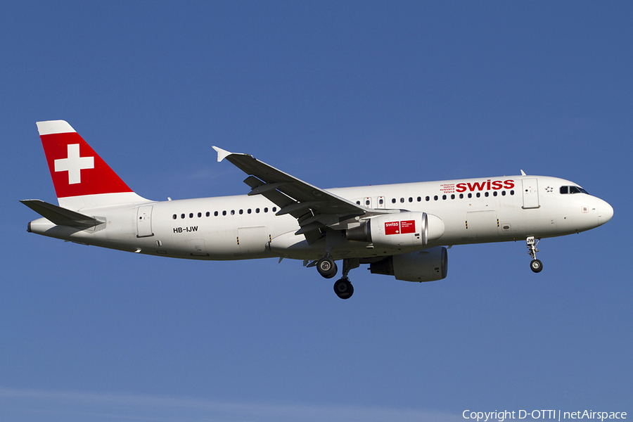 Swiss International Airlines Airbus A320-214 (HB-IJW) | Photo 292155