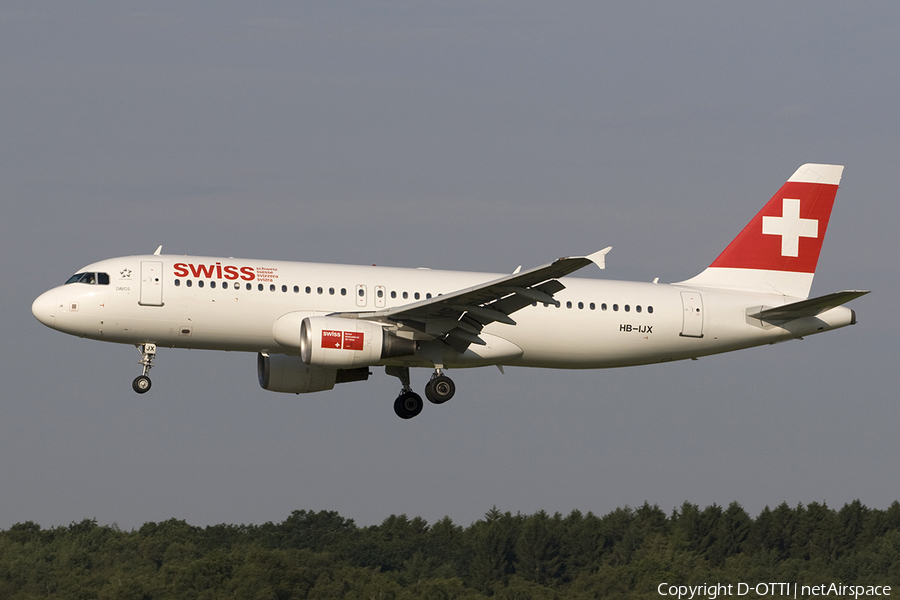 Swiss International Airlines Airbus A320-214 (HB-IJX) | Photo 277290