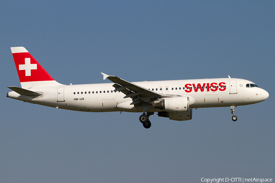Swiss International Airlines Airbus A320-214 (HB-IJX) | Photo 518451