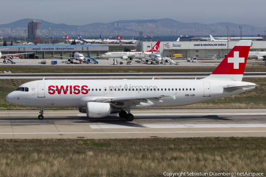 Swiss International Airlines Airbus A320-214 (HB-IJX) | Photo 171095