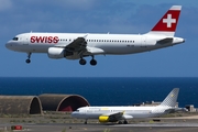 Swiss International Airlines Airbus A320-214 (HB-IJX) at  Gran Canaria, Spain