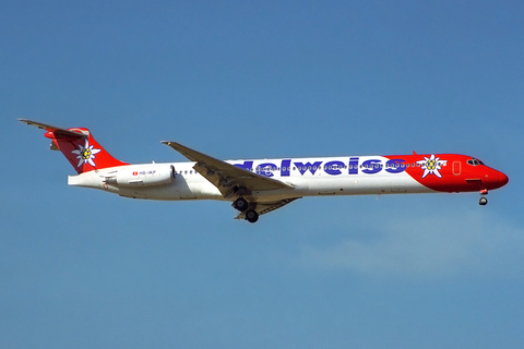 Edelweiss Air McDonnell Douglas MD-83 (HB-IKP) at  Gran Canaria, Spain