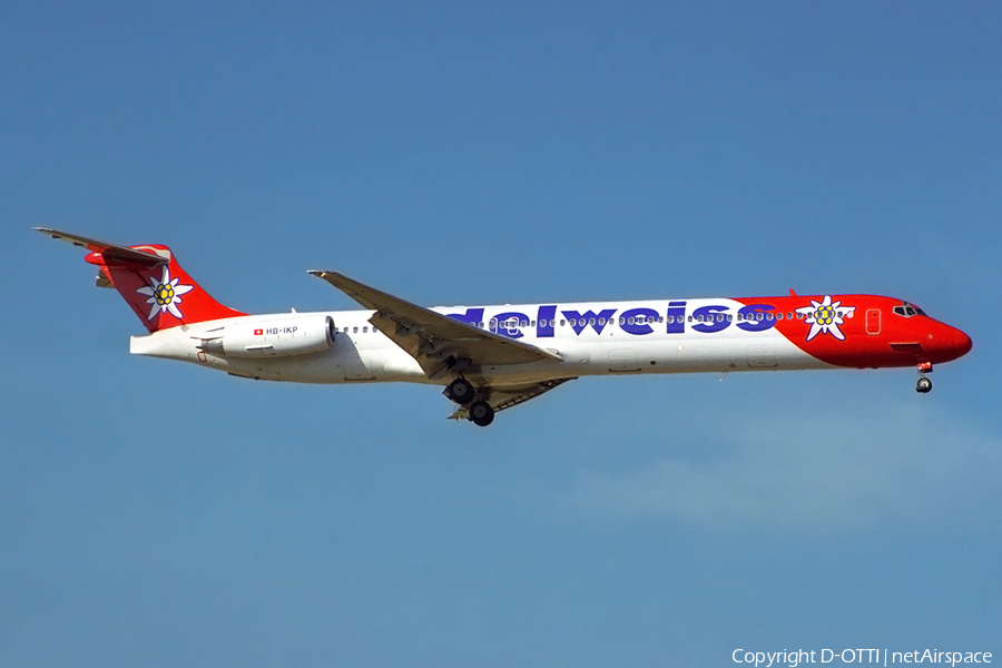 Edelweiss Air McDonnell Douglas MD-83 (HB-IKP) | Photo 372959