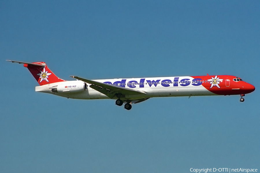 Edelweiss Air McDonnell Douglas MD-83 (HB-IKP) | Photo 266753