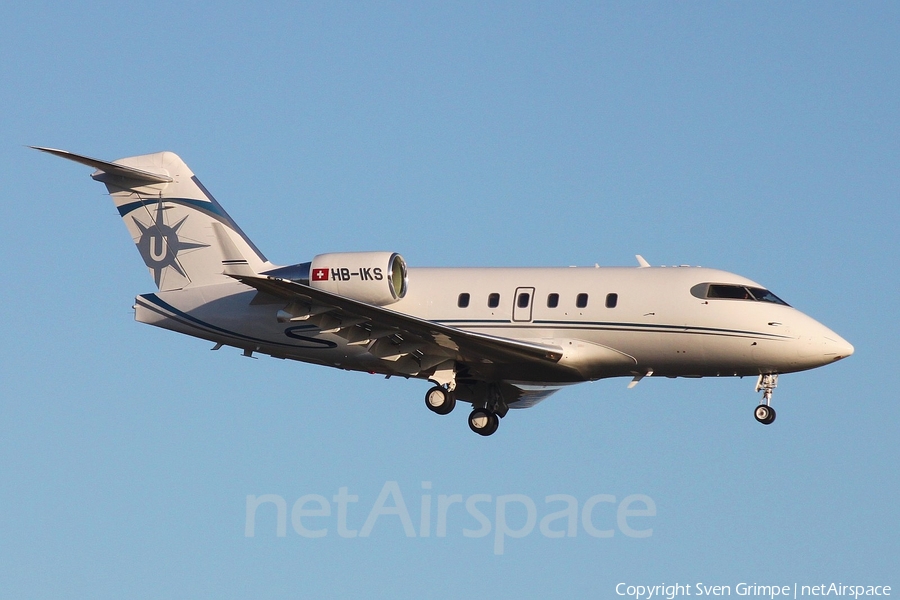 (Private) Bombardier CL-600-2B16 Challenger 601-3A (HB-IKS) | Photo 105569