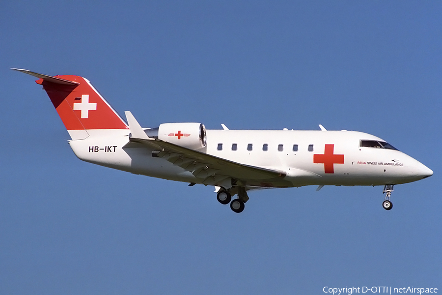 REGA - Swiss Air Rescue Bombardier CL-600-2B16 Challenger 601-3A (HB-IKT) | Photo 181011