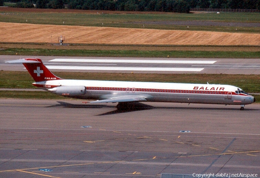 Balair McDonnell Douglas MD-82 (HB-INR) | Photo 240341