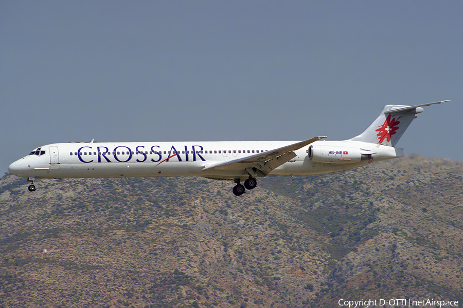 Crossair McDonnell Douglas MD-82 (HB-INR) | Photo 511384