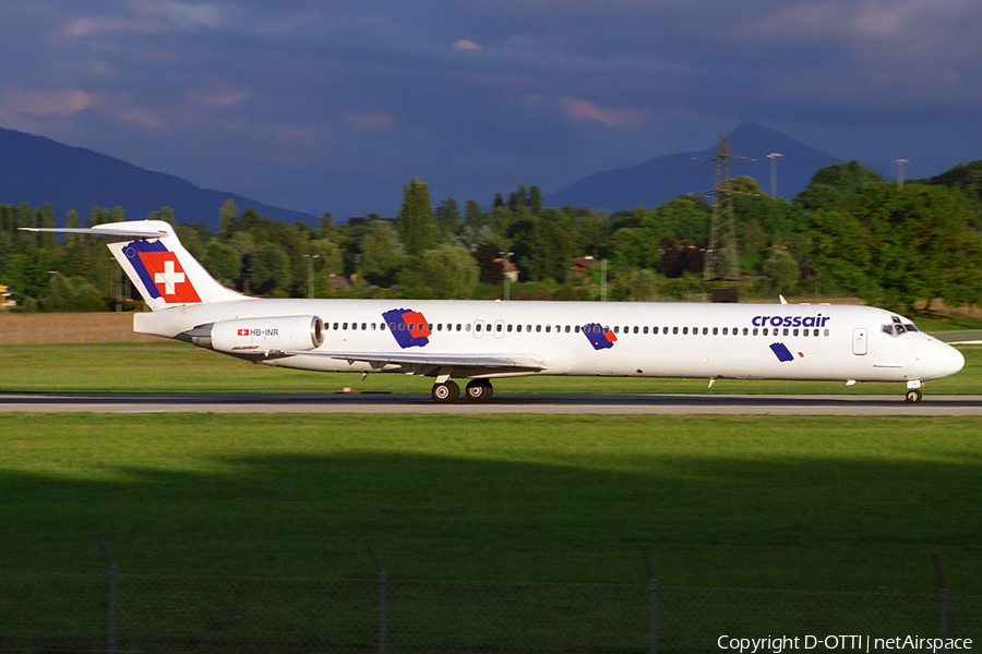 Crossair McDonnell Douglas MD-82 (HB-INR) | Photo 155969