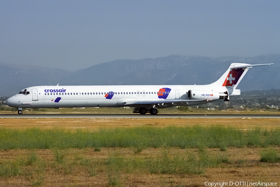 Crossair McDonnell Douglas MD-83 (HB-INW) | Photo 428051