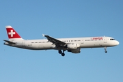 Swiss International Airlines Airbus A321-111 (HB-IOC) at  Barcelona - El Prat, Spain