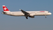 Swiss International Airlines Airbus A321-111 (HB-IOC) at  Dusseldorf - International, Germany