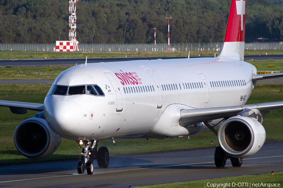 Swiss International Airlines Airbus A321-111 (HB-IOC) | Photo 512990