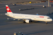 Swiss International Airlines Airbus A321-111 (HB-IOC) at  Zurich - Kloten, Switzerland