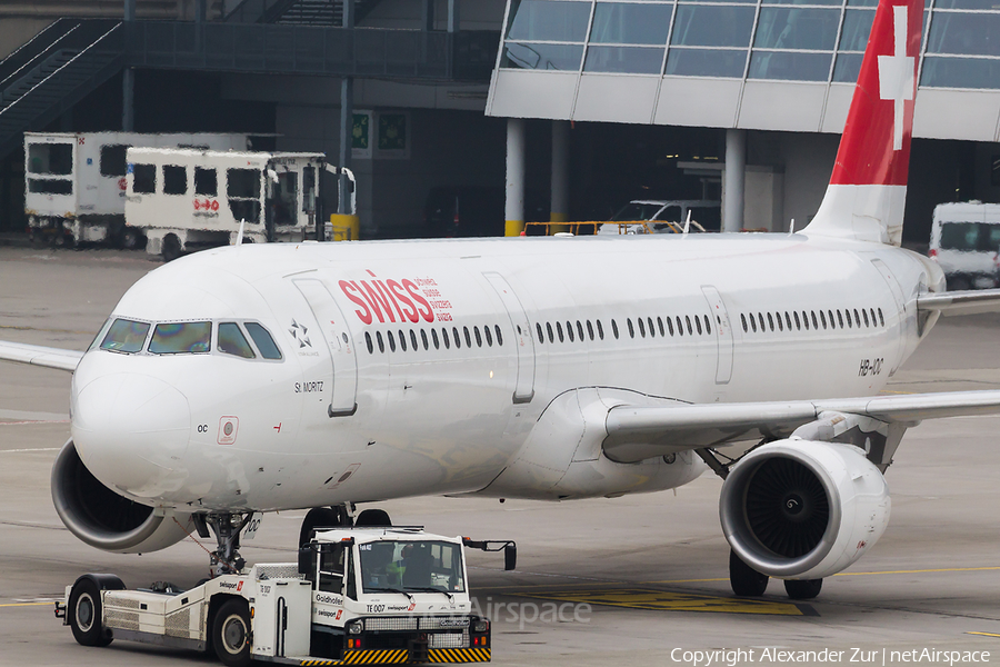 Swiss International Airlines Airbus A321-111 (HB-IOC) | Photo 386766