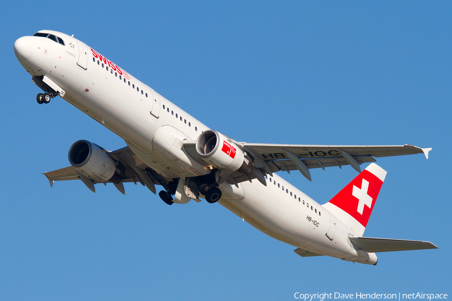 Swiss International Airlines Airbus A321-111 (HB-IOC) | Photo 9866