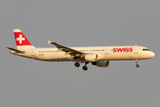 Swissair Airbus A321-111 (HB-IOC) at  Barcelona - El Prat, Spain