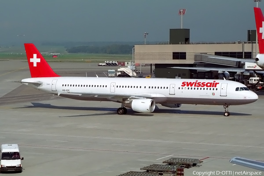 Swissair Airbus A321-111 (HB-IOC) | Photo 144579