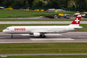 Swissair Airbus A321-111 (HB-IOC) at  Zurich - Kloten, Switzerland