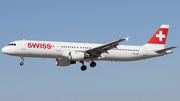Swiss International Airlines Airbus A321-111 (HB-IOD) at  Barcelona - El Prat, Spain