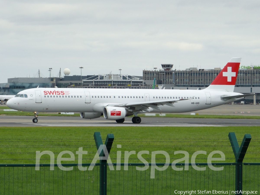 Swiss International Airlines Airbus A321-111 (HB-IOD) | Photo 128682