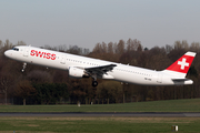 Swiss International Airlines Airbus A321-111 (HB-IOD) at  Hamburg - Fuhlsbuettel (Helmut Schmidt), Germany