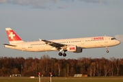 Swiss International Airlines Airbus A321-111 (HB-IOD) at  Hamburg - Fuhlsbuettel (Helmut Schmidt), Germany