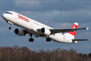 Swiss International Airlines Airbus A321-111 (HB-IOD) at  Hamburg - Fuhlsbuettel (Helmut Schmidt), Germany