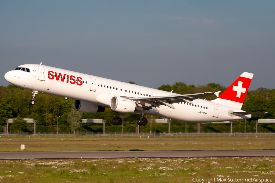 Swiss International Airlines Airbus A321-111 (HB-IOD) | Photo 433714