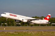 Swiss International Airlines Airbus A321-111 (HB-IOD) at  Hamburg - Fuhlsbuettel (Helmut Schmidt), Germany