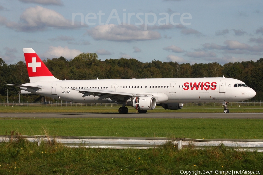 Swiss International Airlines Airbus A321-111 (HB-IOD) | Photo 475947