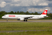 Swiss International Airlines Airbus A321-111 (HB-IOD) at  Hamburg - Fuhlsbuettel (Helmut Schmidt), Germany