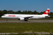 Swiss International Airlines Airbus A321-111 (HB-IOD) at  Hamburg - Fuhlsbuettel (Helmut Schmidt), Germany