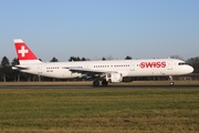 Swiss International Airlines Airbus A321-111 (HB-IOD) at  Hamburg - Fuhlsbuettel (Helmut Schmidt), Germany