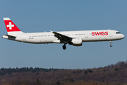 Swiss International Airlines Airbus A321-111 (HB-IOD) at  Zurich - Kloten, Switzerland