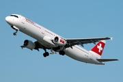 Swiss International Airlines Airbus A321-111 (HB-IOD) at  Zurich - Kloten, Switzerland