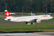 Swiss International Airlines Airbus A321-111 (HB-IOD) at  Zurich - Kloten, Switzerland