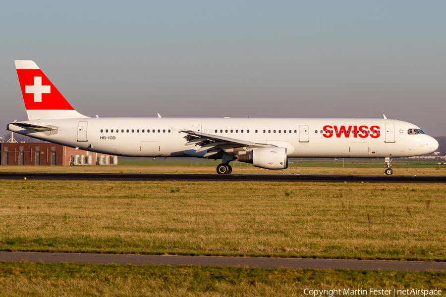 Swissair Airbus A321-111 (HB-IOD) | Photo 366346
