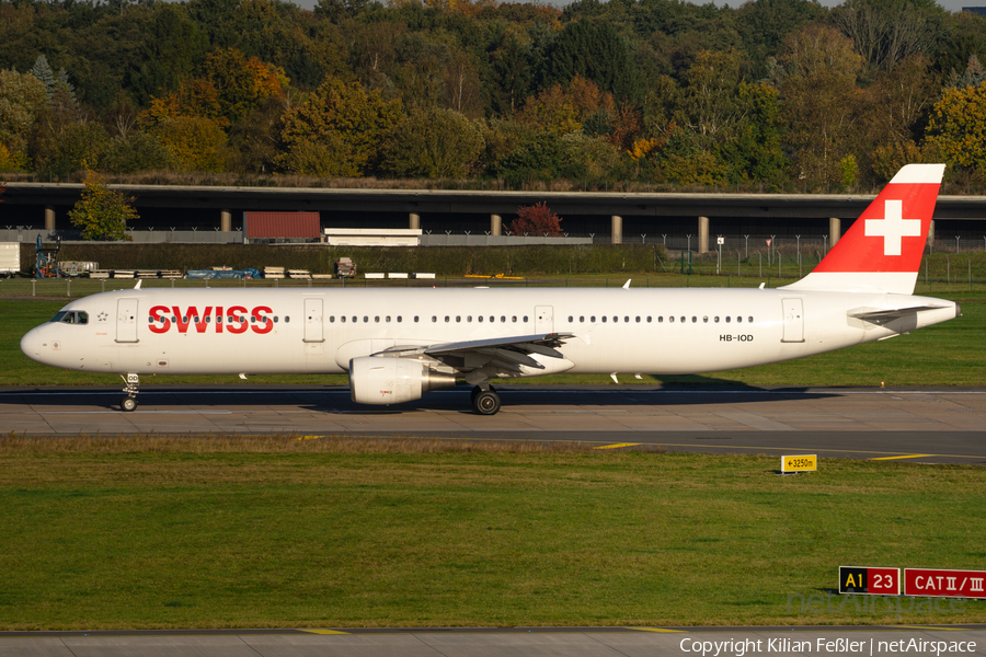 Swissair Airbus A321-111 (HB-IOD) | Photo 477251