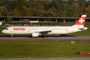 Swissair Airbus A321-111 (HB-IOD) at  Hamburg - Fuhlsbuettel (Helmut Schmidt), Germany