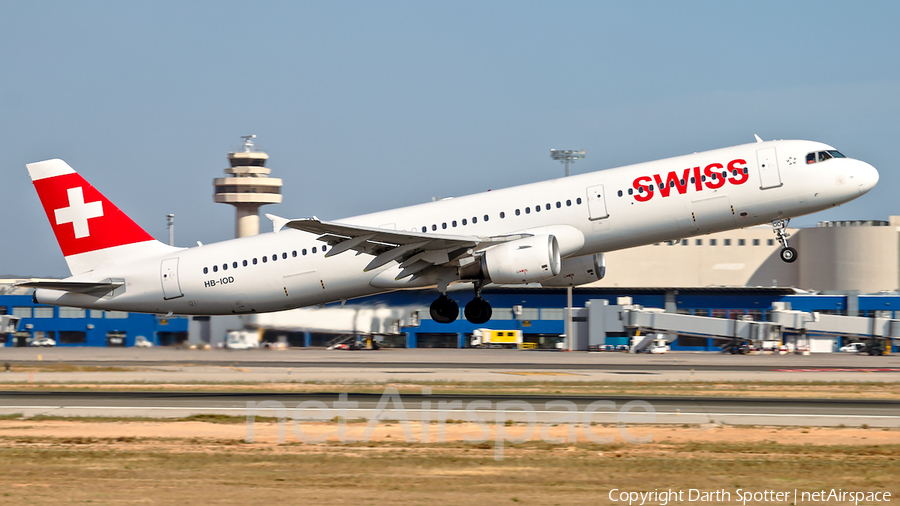 Swissair Airbus A321-111 (HB-IOD) | Photo 375241