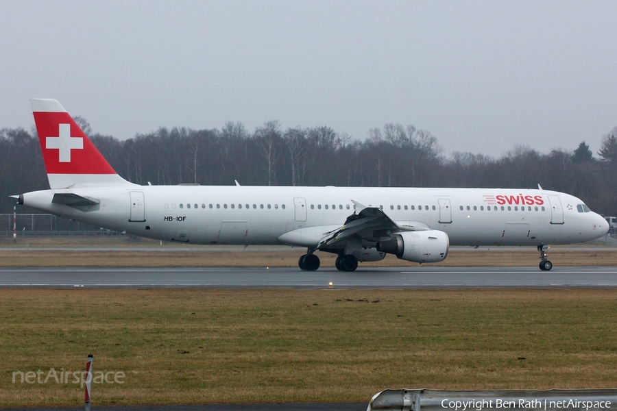 Swiss International Airlines Airbus A321-111 (HB-IOF) | Photo 38619