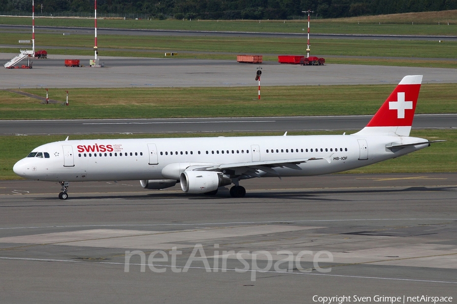 Swiss International Airlines Airbus A321-111 (HB-IOF) | Photo 52883