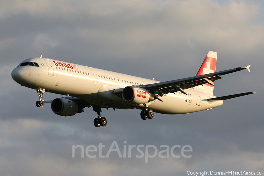 Swiss International Airlines Airbus A321-111 (HB-IOF) | Photo 408256